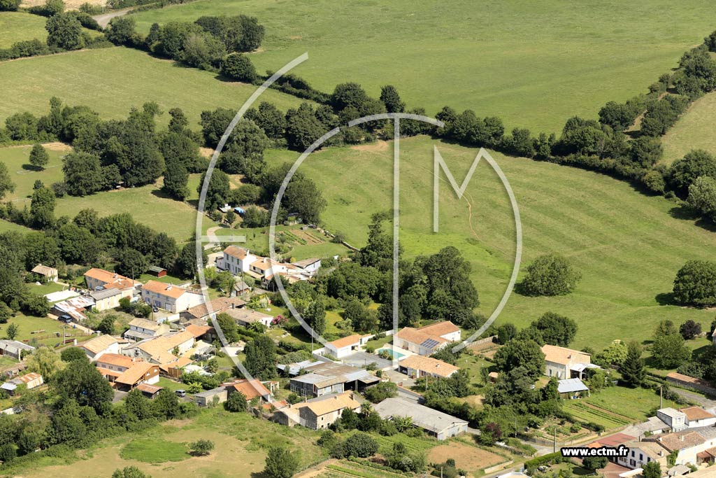 Photo arienne de Aigonnay