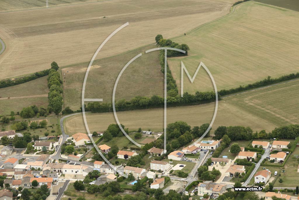 Photo arienne de Beauvoir-sur-Niort (la Revtizon)