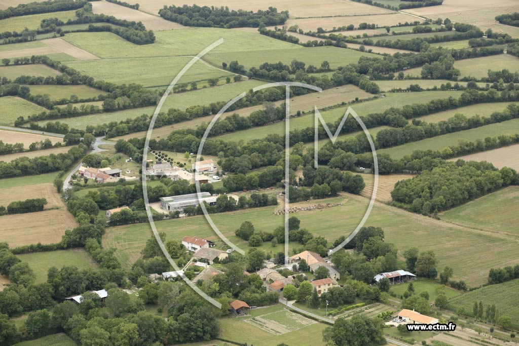 Photo arienne de Brlain (la Garnonire)