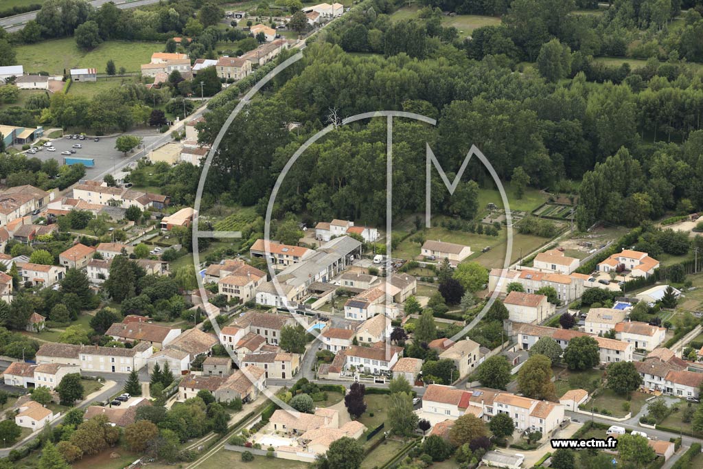 Photo arienne de pannes