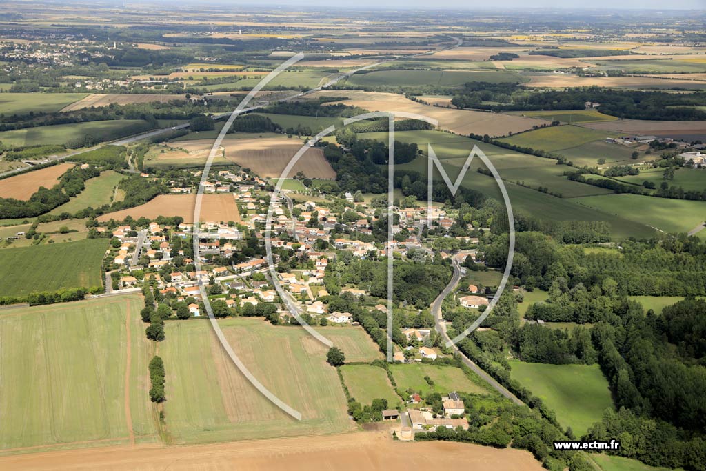 Photo arienne de Franois