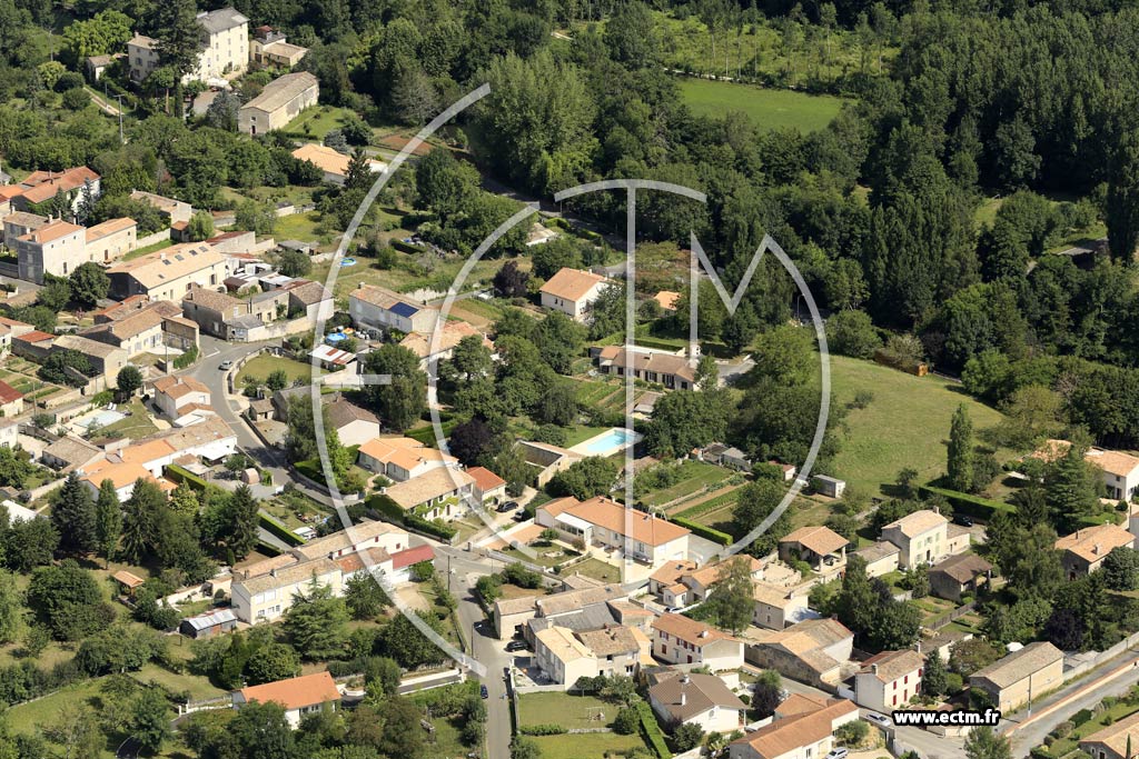 Photo arienne de La Crche (Ruffigny)