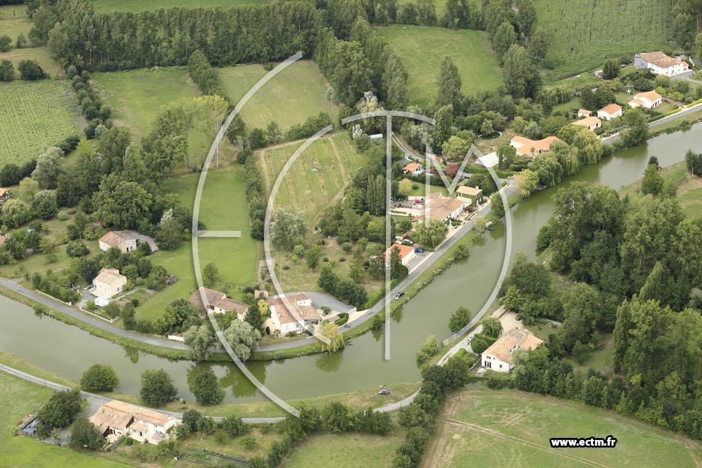 Photo arienne de Le Mazeau (Village de la Svre)