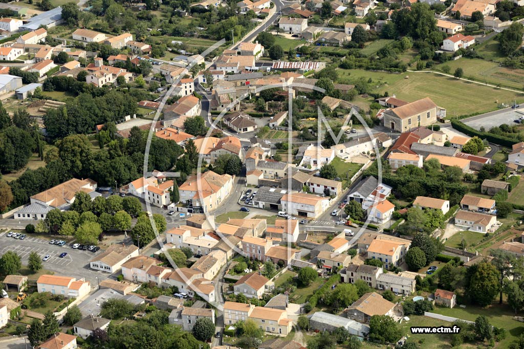 Photo arienne de Mougon-Thorign (Mougon)