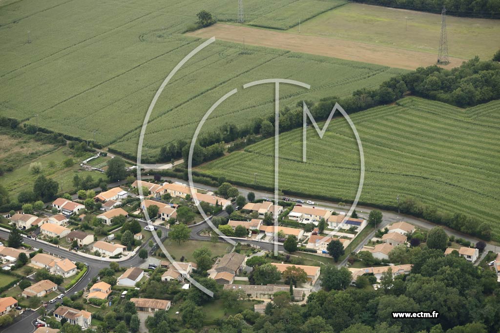 Photo arienne de Niort (la Berlandire)