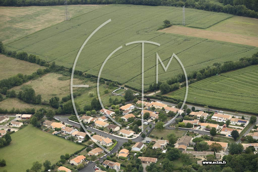Photo arienne de Niort (la Berlandire)
