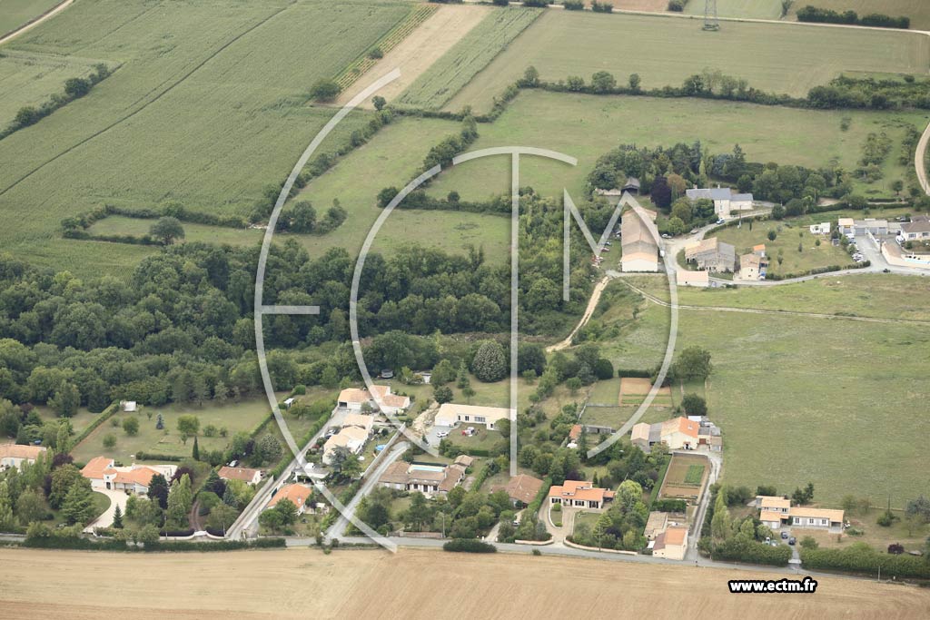 Photo arienne de Niort (la Coudraie)