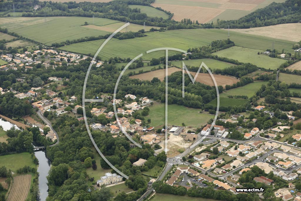 Photo arienne de Niort (le Moulin d'ne)