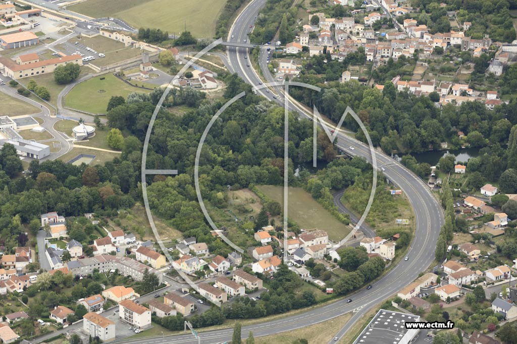 Photo arienne de Niort (Nord-Ouest - Sainte-Pezenne)