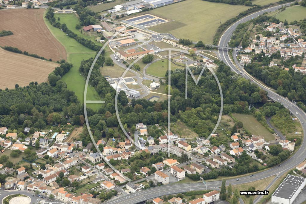 Photo arienne de Niort (Nord-Ouest - Sainte-Pezenne)