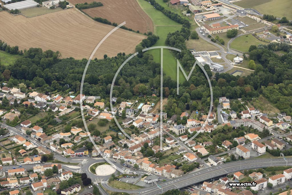 Photo arienne de Niort (Nord-Ouest - Sainte-Pezenne)