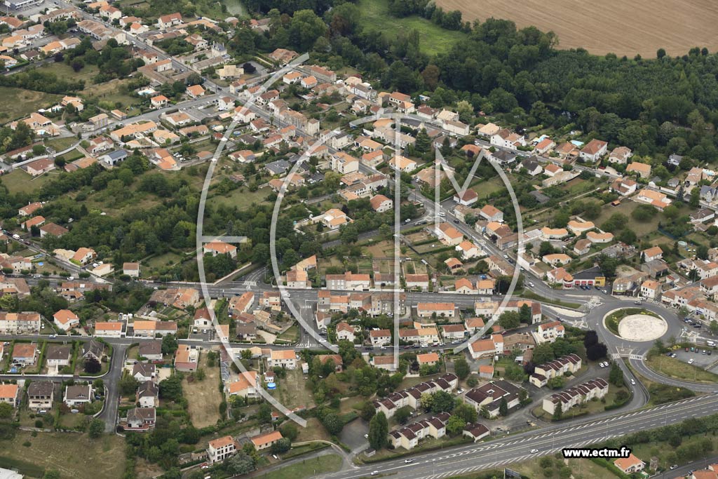 Photo arienne de Niort (Nord-Ouest - Sainte-Pezenne)