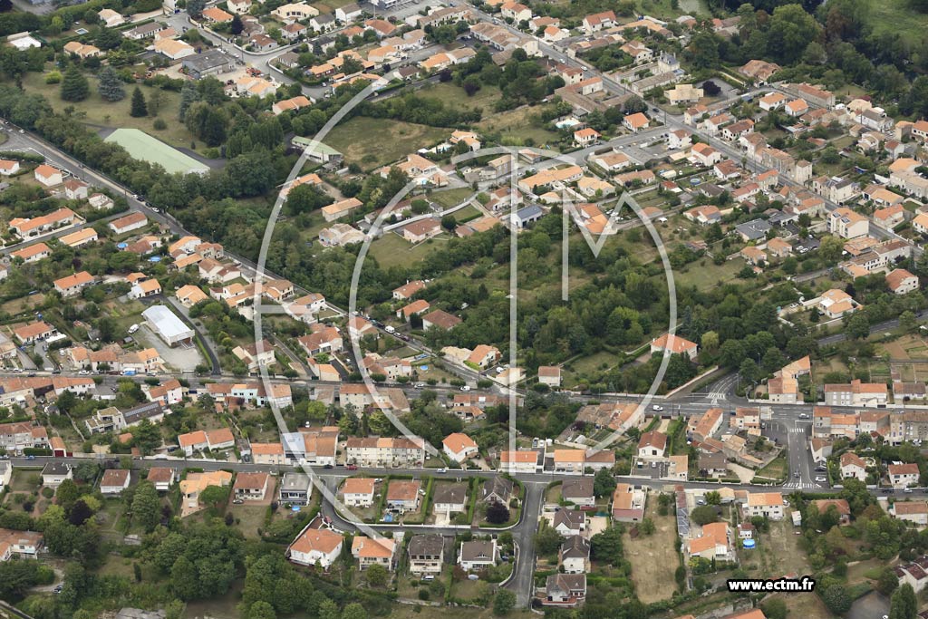 Photo arienne de Niort (Nord-Ouest - Sainte-Pezenne)
