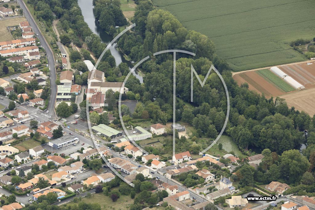 Photo arienne de Niort (Nord-Ouest - Sainte-Pezenne)