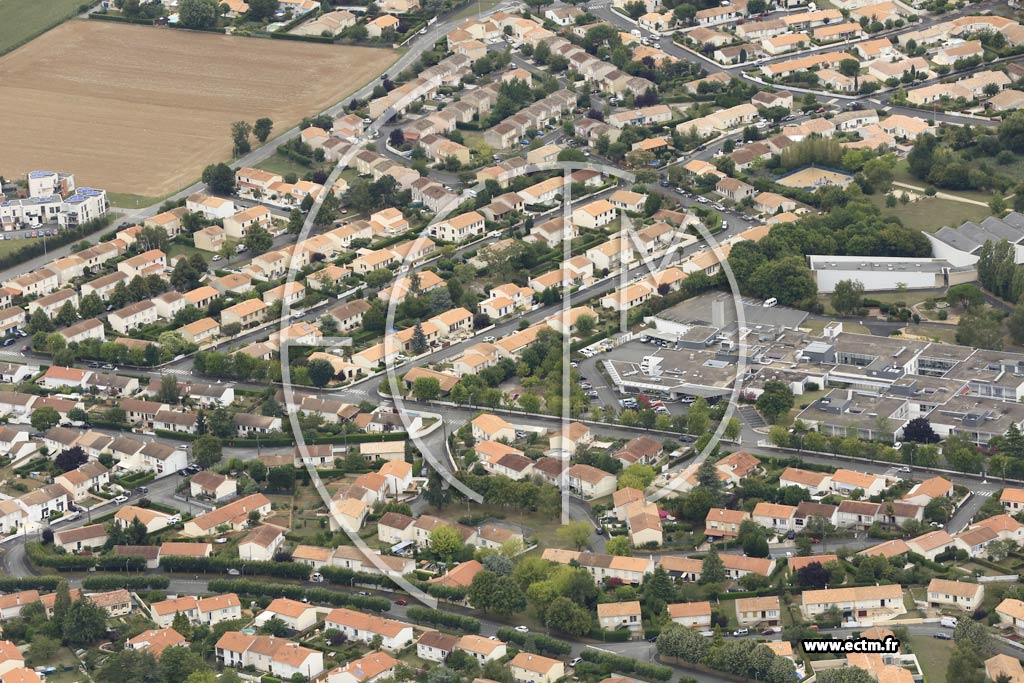 Photo arienne de Niort (Nord-Ouest - Sainte-Pezenne)