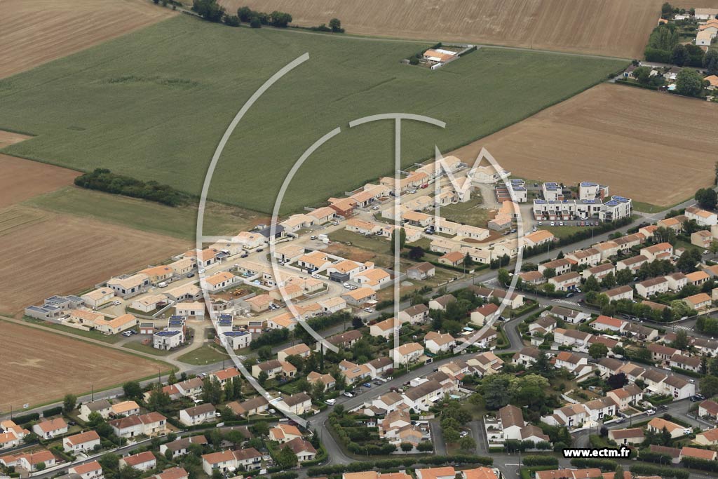 Photo arienne de Niort (Nord-Ouest - Sainte-Pezenne)