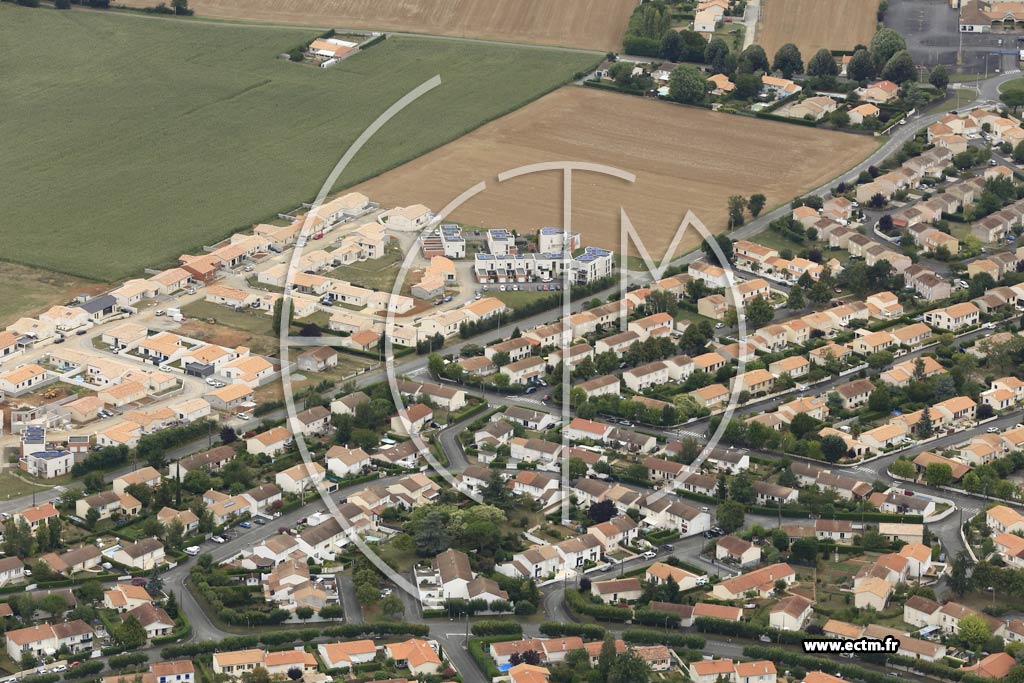Photo arienne de Niort (Nord-Ouest - Sainte-Pezenne)