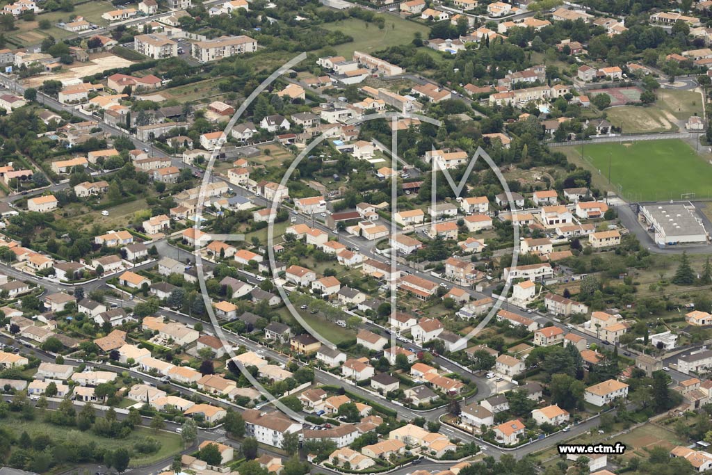 Photo arienne de Niort (Nord-Ouest - Sainte-Pezenne)