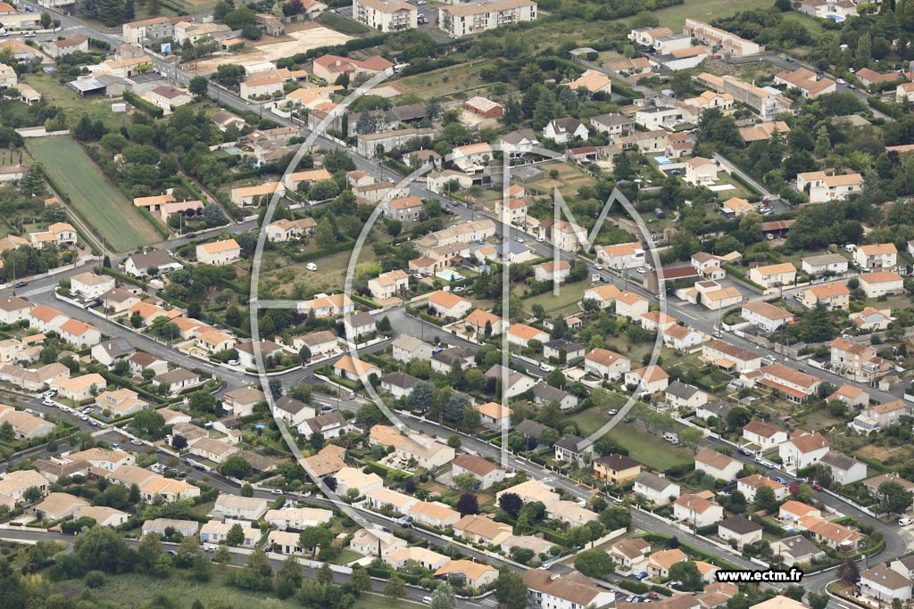 Photo arienne de Niort (Nord-Ouest - Sainte-Pezenne)