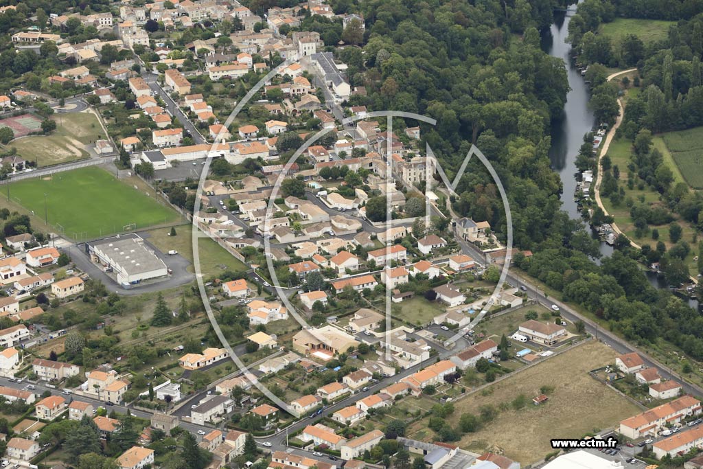 Photo arienne de Niort (Nord-Ouest - Sainte-Pezenne)