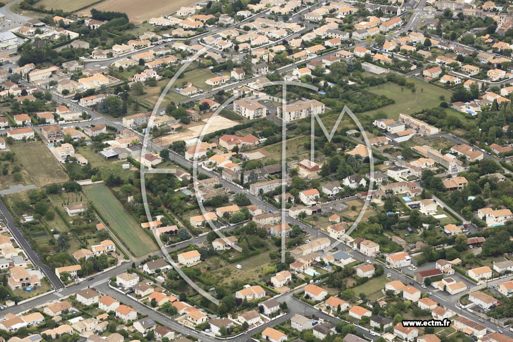 Photo arienne de Niort (Nord-Ouest - Sainte-Pezenne)