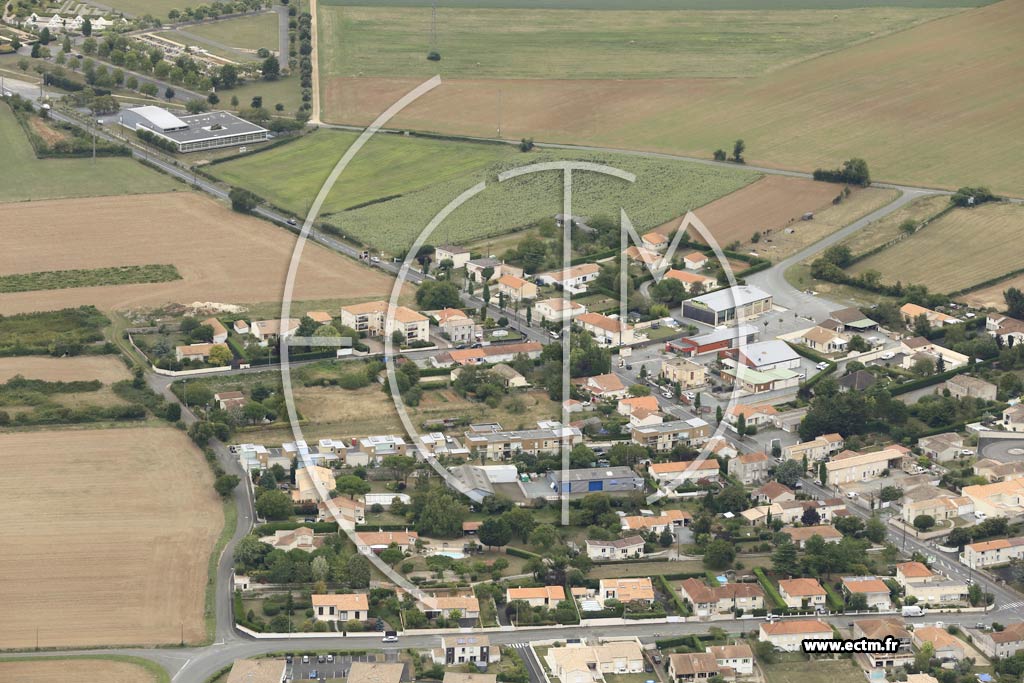 Photo arienne de Niort (Nord-Ouest - Sainte-Pezenne)