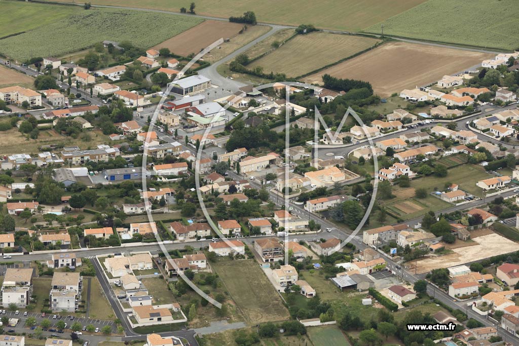Photo arienne de Niort (Nord-Ouest - Sainte-Pezenne)