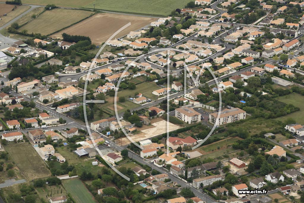 Photo arienne de Niort (Nord-Ouest - Sainte-Pezenne)