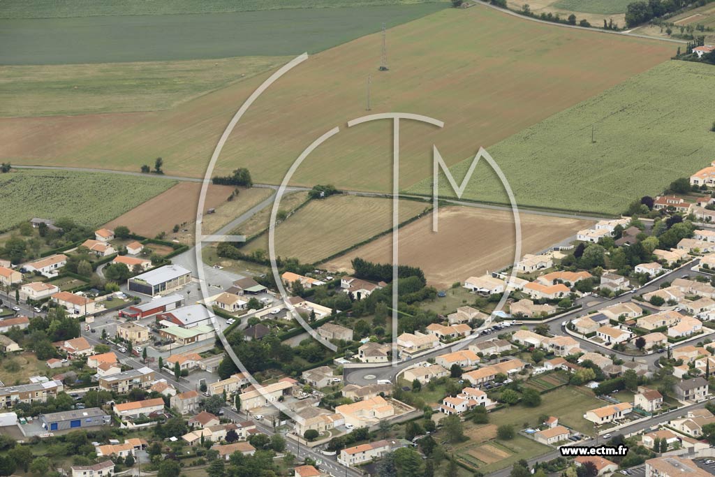Photo arienne de Niort (Nord-Ouest - Sainte-Pezenne)