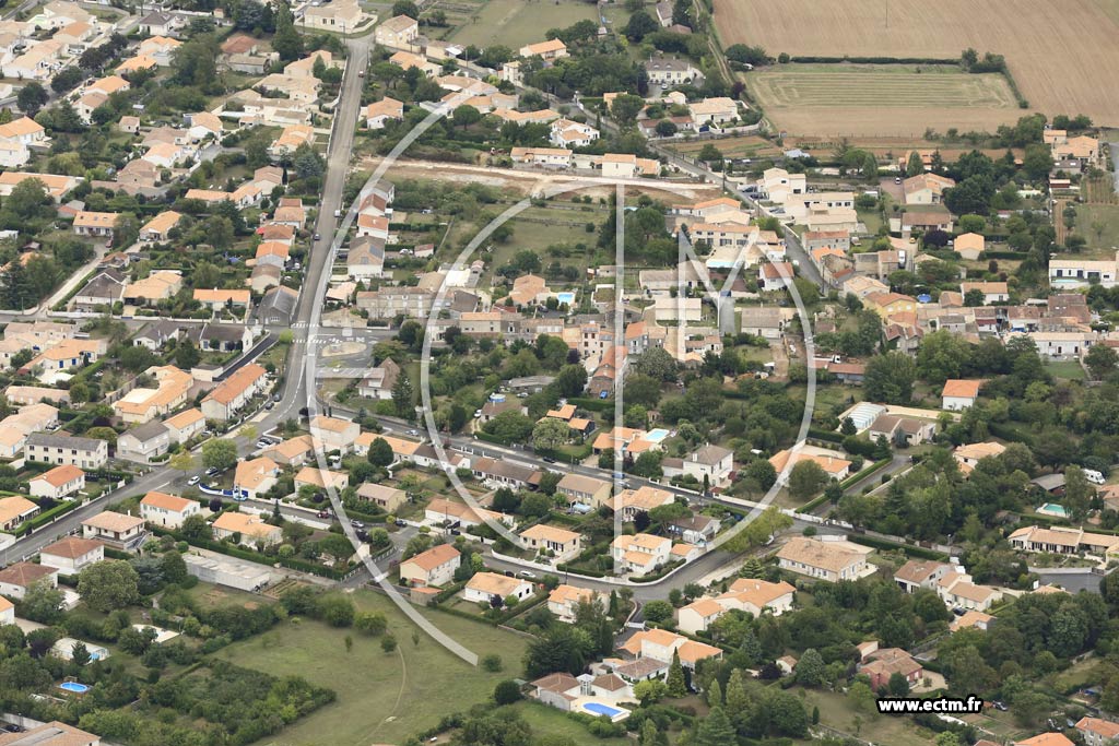 Photo arienne de Niort (Nord-Ouest - Sainte-Pezenne)