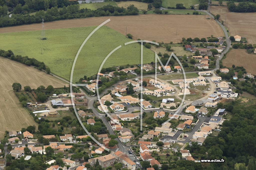 Photo arienne de Niort (Nord-Ouest - Sainte-Pezenne)
