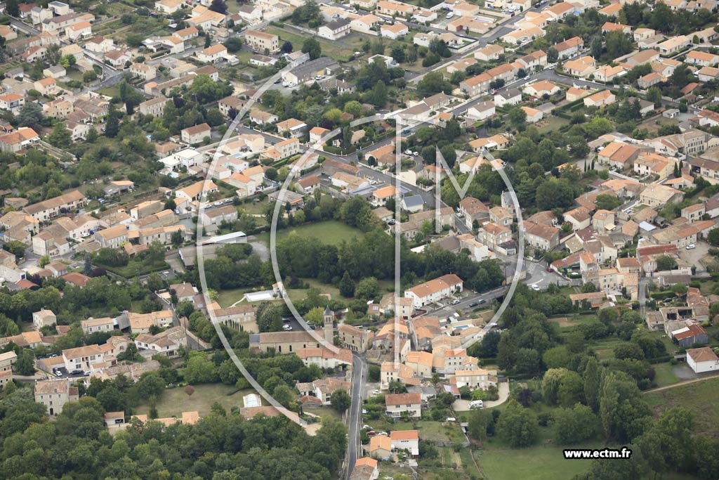 Photo arienne de Niort (Souch)
