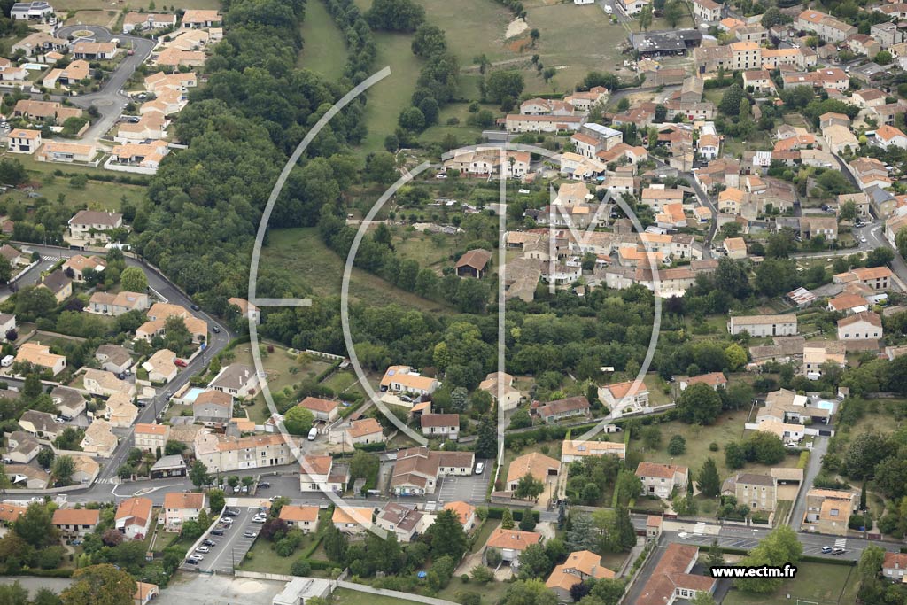 Photo arienne de Niort (Souch)