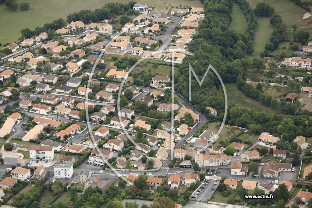 Photo arienne de Niort (Souch)