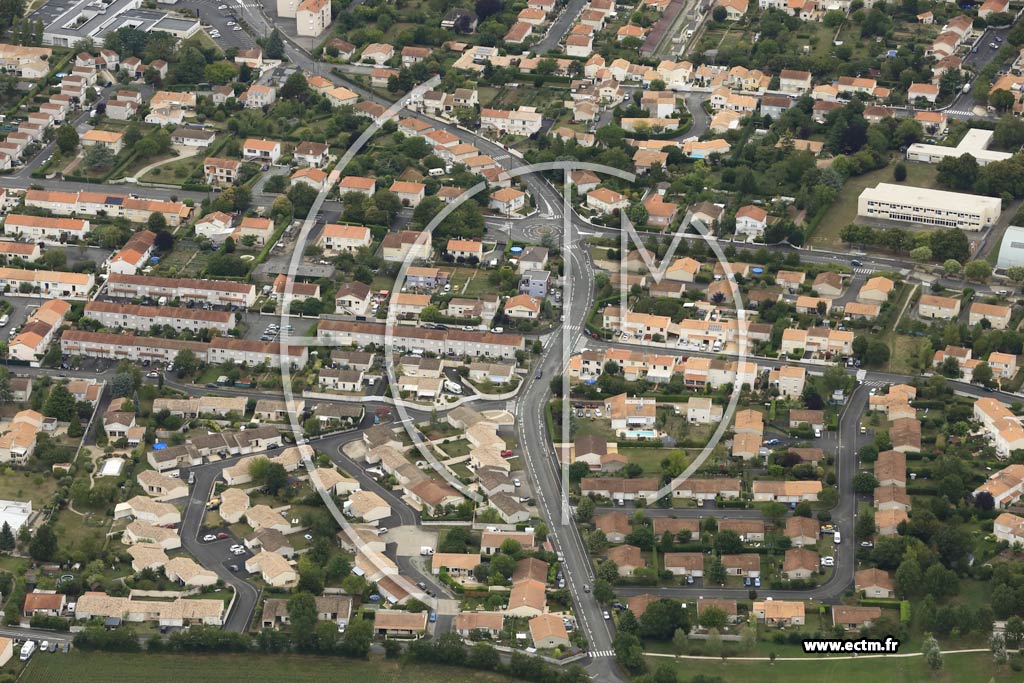 Photo arienne de Niort (Sud - Baigne-Canne)