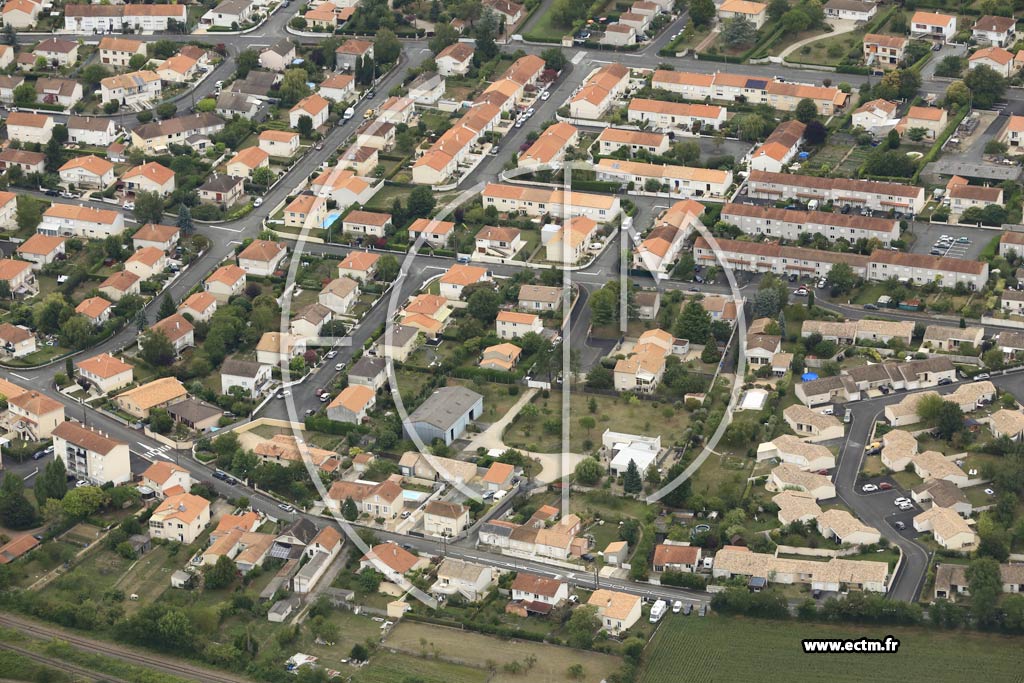 Photo arienne de Niort (Sud - Baigne-Canne)