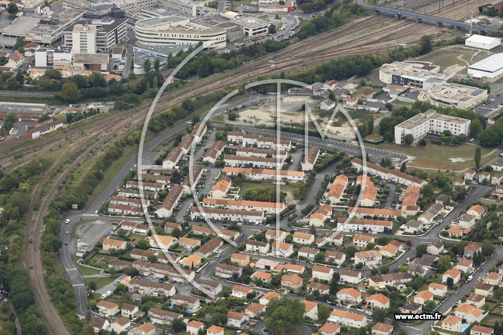 Photo arienne de Niort (Sud - Baigne-Canne)