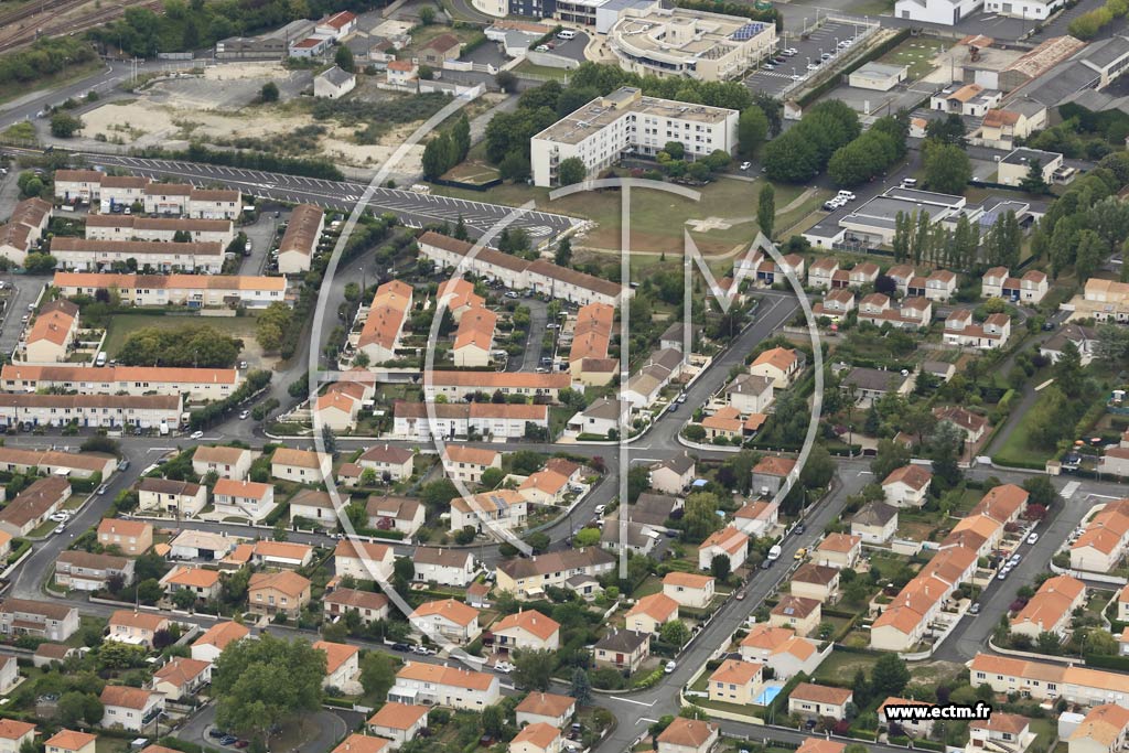 Photo arienne de Niort (Sud - Baigne-Canne)