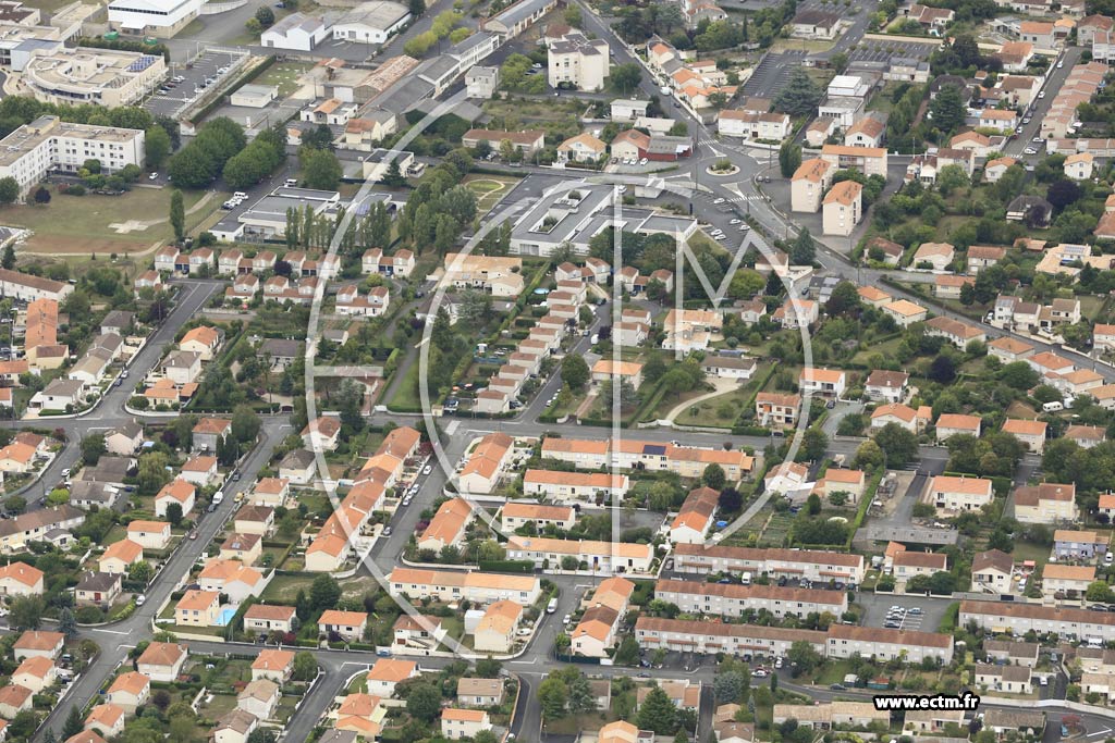 Photo arienne de Niort (Sud - Baigne-Canne)