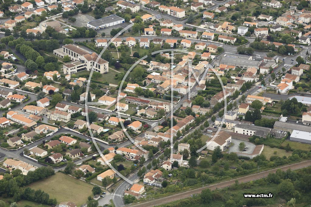 Photo arienne de Niort (Sud - Saint-Florent)