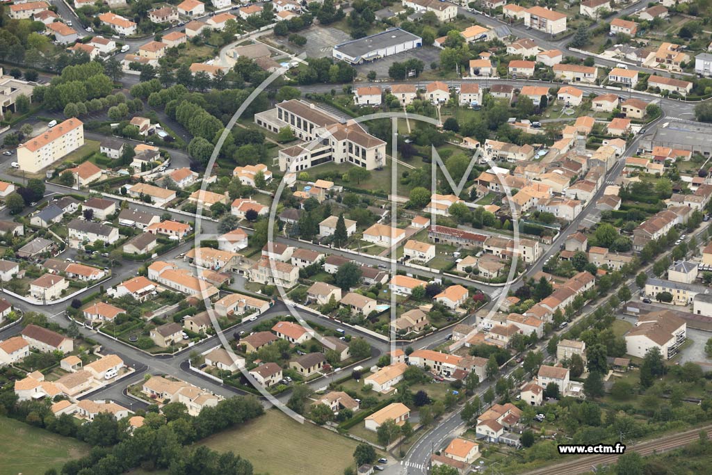 Photo arienne de Niort (Sud - Saint-Florent)