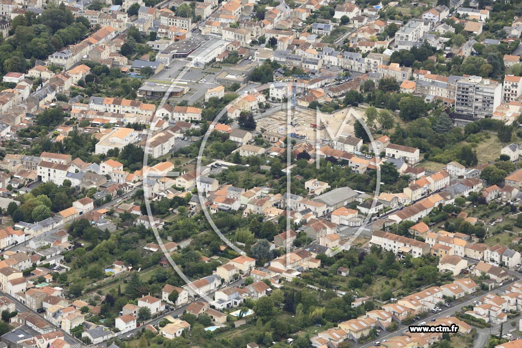Photo arienne de Niort (Sud-Est - la Plaine de Goise)