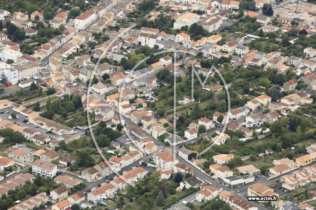 Photo arienne de Niort (Sud-Est - la Plaine de Goise)