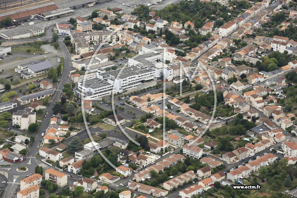 Photo arienne de Niort (Sud-Est - la Plaine de Goise)