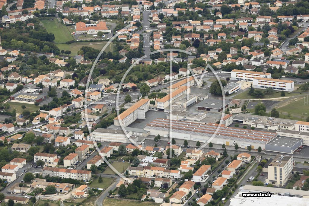 Photo arienne de Niort (Sud-Est)