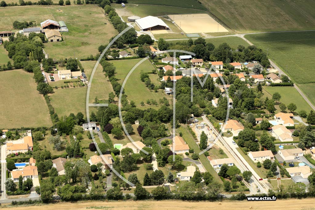 Photo arienne de Saint-Gelais (Polligny)