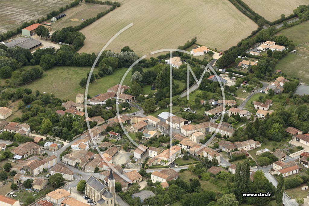 Photo arienne de Saint-Georges-de-Rex
