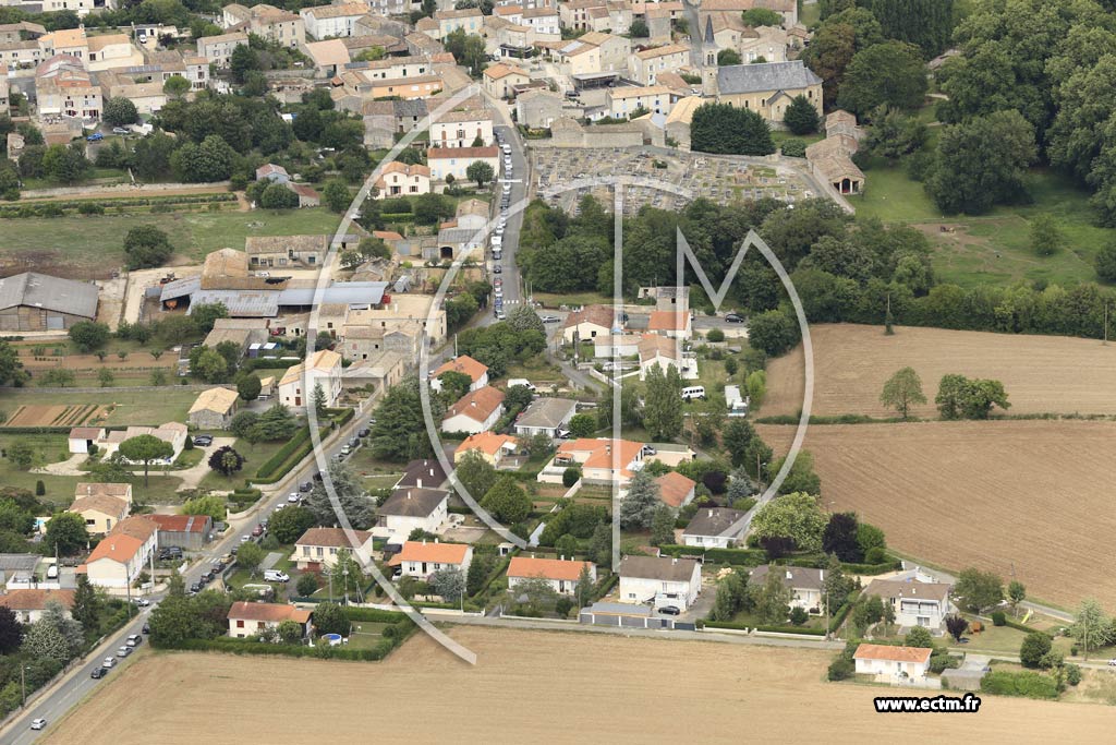 Photo arienne de Saint-Maxire