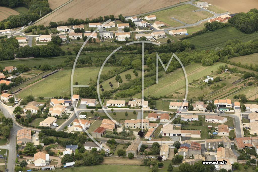 Photo arienne de Saint-Maxire