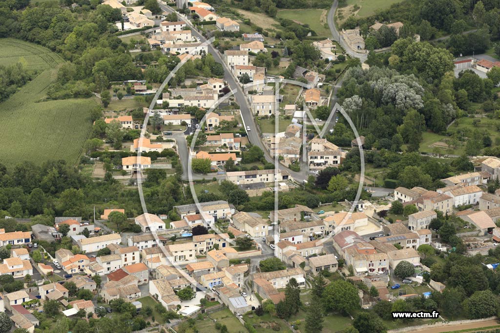 Photo arienne de Saint-Maxire